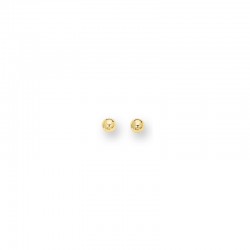 5MM Ball Stud Earrings 14K Yg