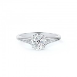 Forevermark Unity Oval Engagement Ring