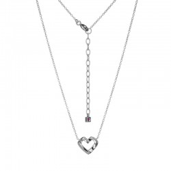 Amour Cubic Zirconia Heart Necklace