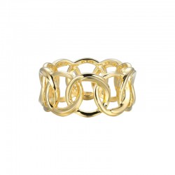 Swirl Collection Interlocking Circle Eternity Band