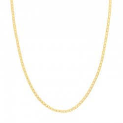 20'' 3Mm Mariner Chain With Lobster Clasp 14K Yg