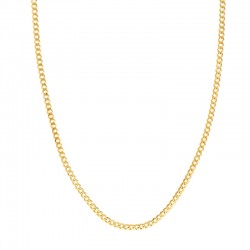 20'' 3.7Mm Lt Cuban Chain With Lobster Clasp 14K Yg