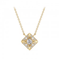 Diamond Icon Pave Pendant