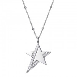 Sterling Silver Rhodium Plated Necklace