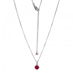 Sterling Silver Rhodium Plated Necklace