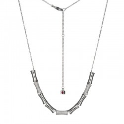 Sterling Silver Rhodium Plated Necklace