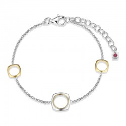 Sterling Silver Rhodium Plated Bracelet