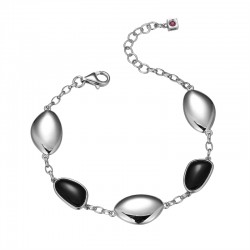 Sterling Silver Rhodium Plated Bracelet