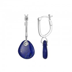 Sterling Silver Rhodium Plated Earrings