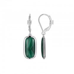 Sterling Silver Rhodium Plated Earrings