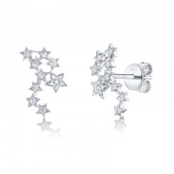 .17CTTW Diamond Star Constellation Earrings