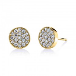 Brilliant Round Diamond Earrings