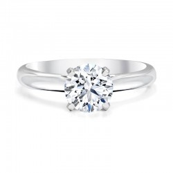 Black Label Round Diamond Solitaire