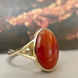 Red Coral Ring