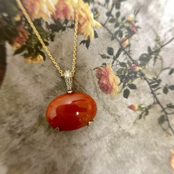 Red Coral Pendant