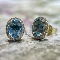 Aquamarine Earrings