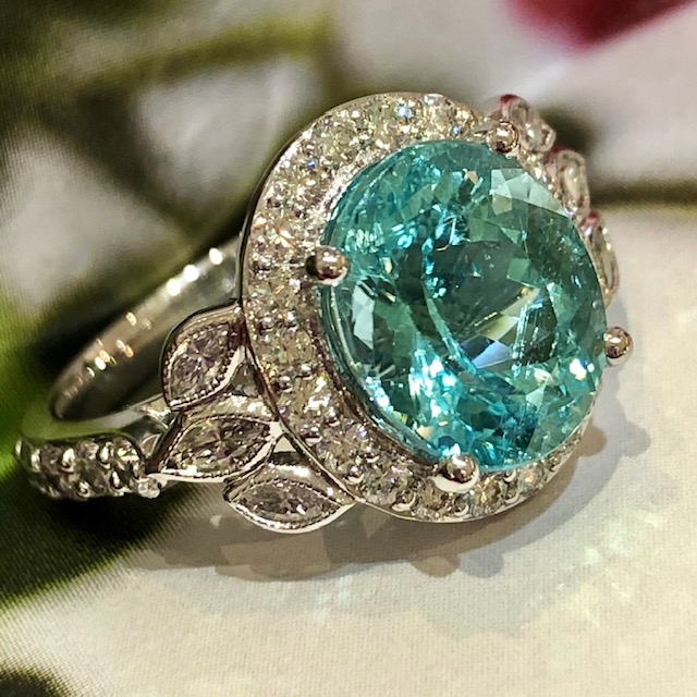 Paraiba Tourmaline Ring - 993-9098