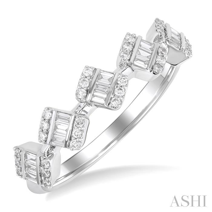 5 Stone Fusion Diamond Fashion Ring