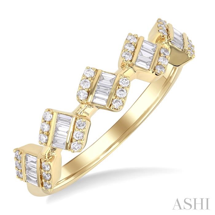 5 Stone Fusion Diamond Fashion Ring