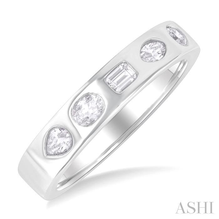 Mixed Shape Diamond Fashion Band