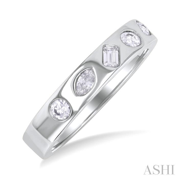 Mixed Shape Diamond Fashion Band