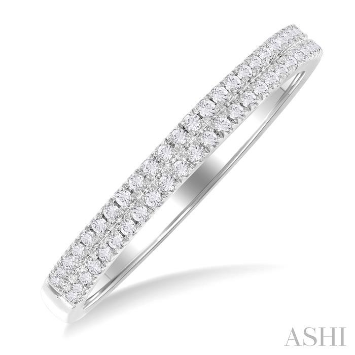 Double Row Diamond Ring