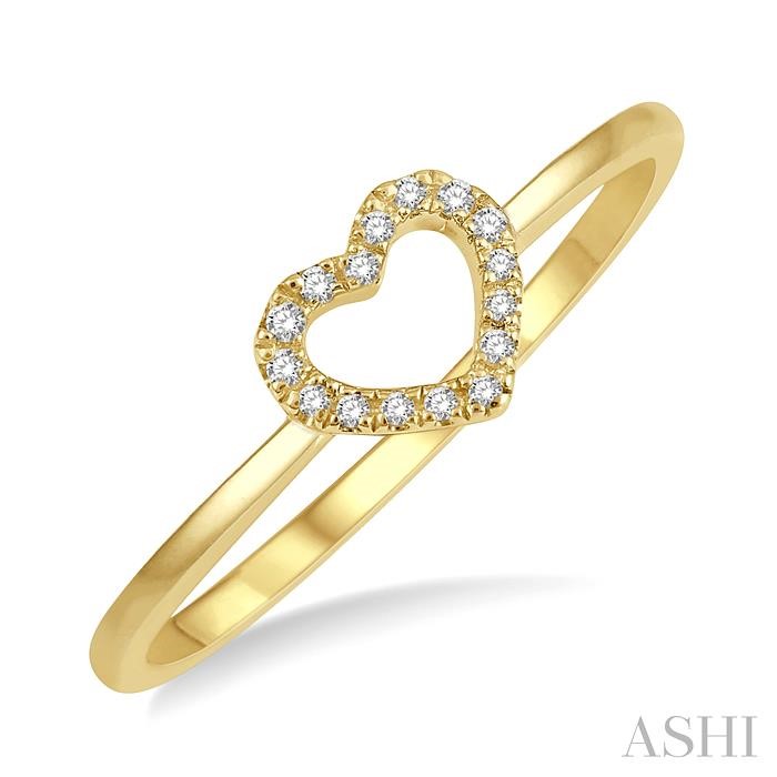 Heart Shape Diamond Fashion Ring