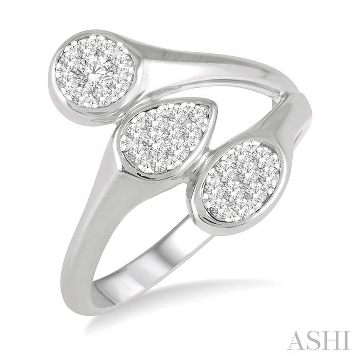 Mixed Shape Lovebright Diamond Fashion Ring