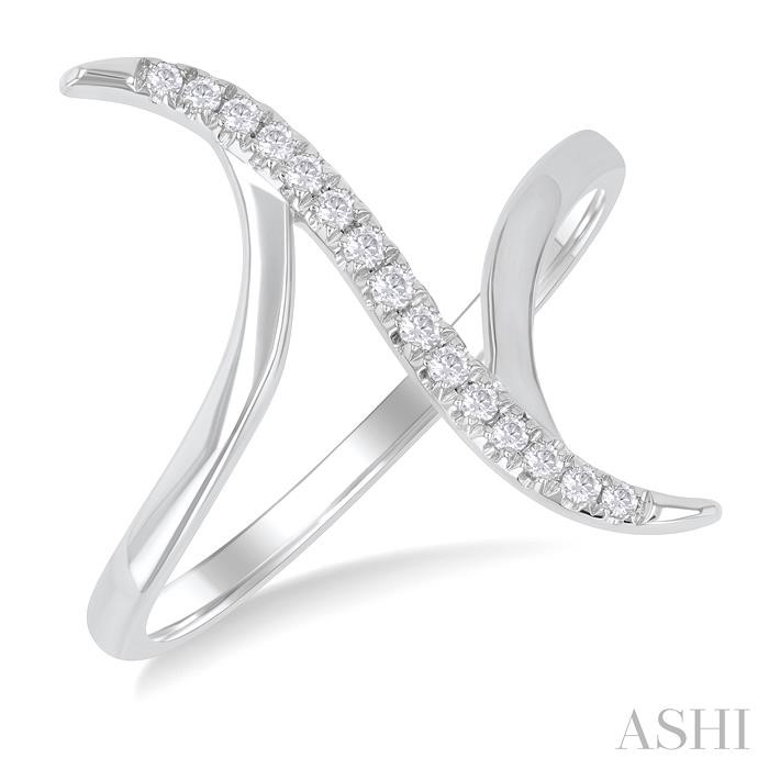 Wave Diamond Fashion Ring