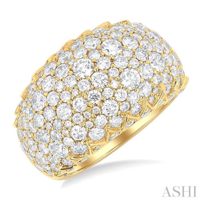 Diamond Fashion Dome Ring