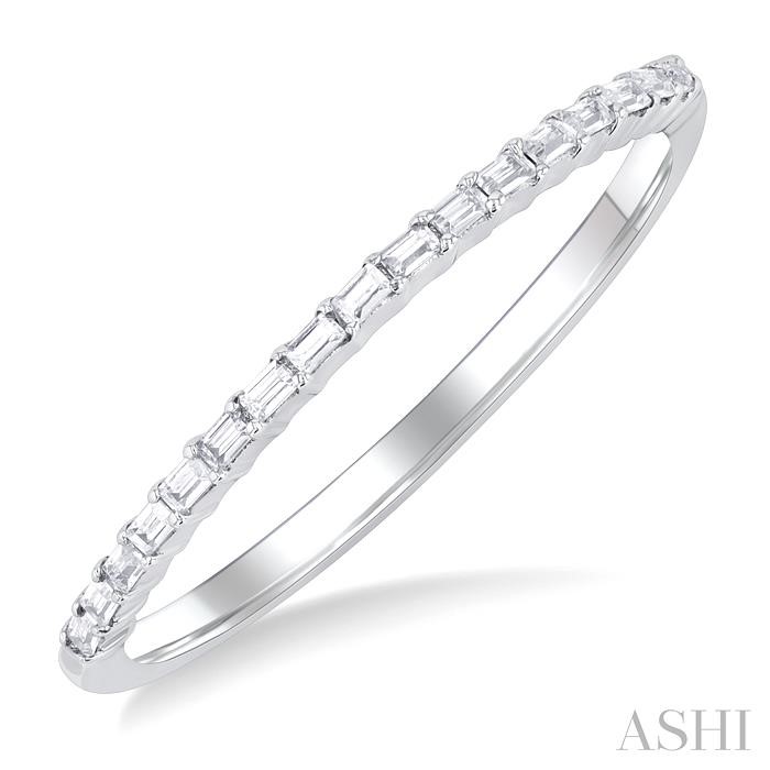 Stackable Baguette Diamond Fashion Band