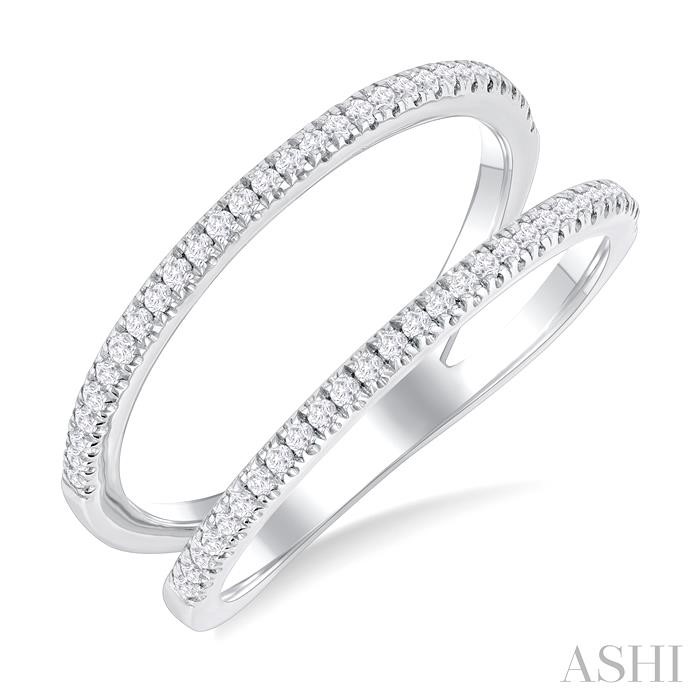 Diamond Fashion Open Ring