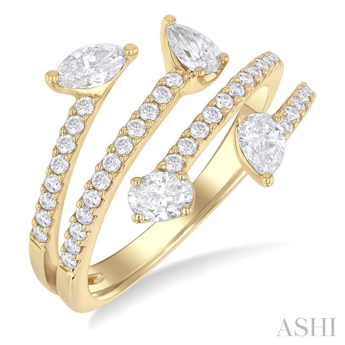 Mixed Shape Diamond Fashion Ring