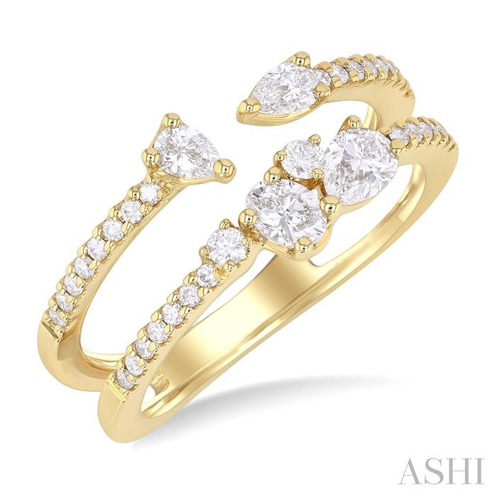 Mixed Shape Diamond Fashion Ring