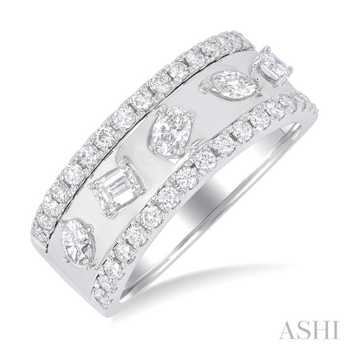 Mixed Shape Diamond Fashion Band