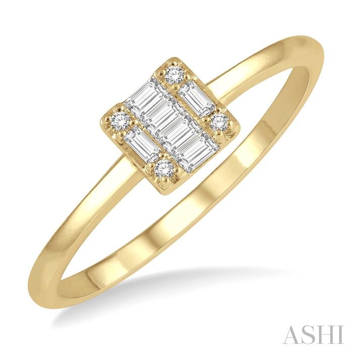 Stackable Fusion Petite Diamond Fashion Ring