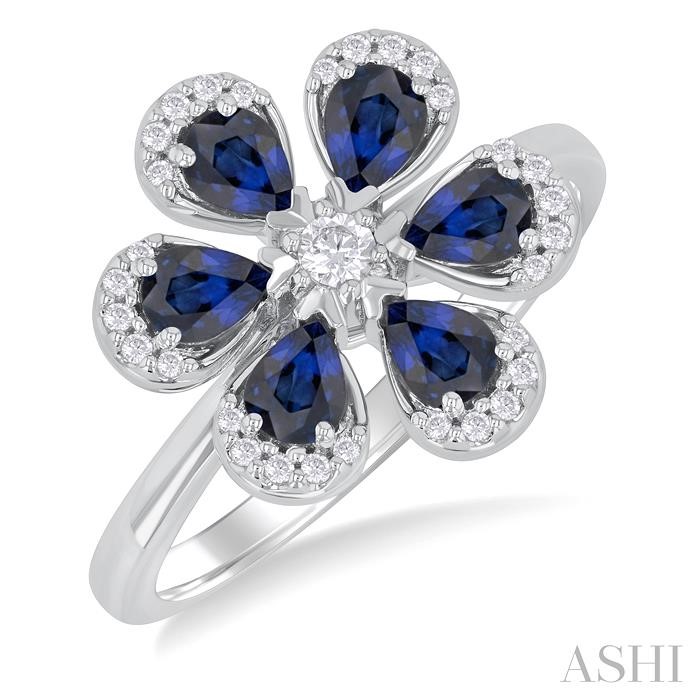 Blossom Gemstone & Diamond Fashion Ring