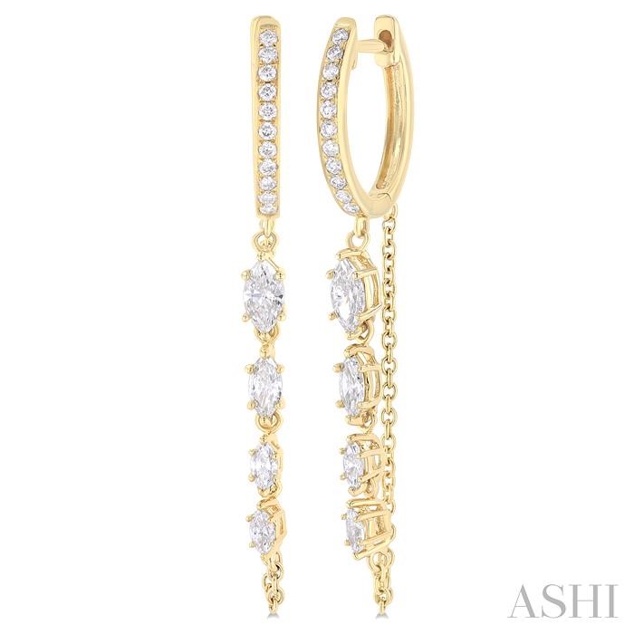 Journey Diamond Fashion Chain Earrings