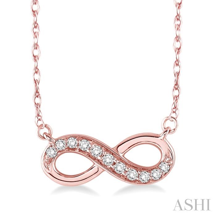 INFINITY PETITE DIAMOND FASHION PENDANT