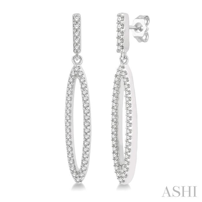 DIAMOND FASHION LONG EARRINGS