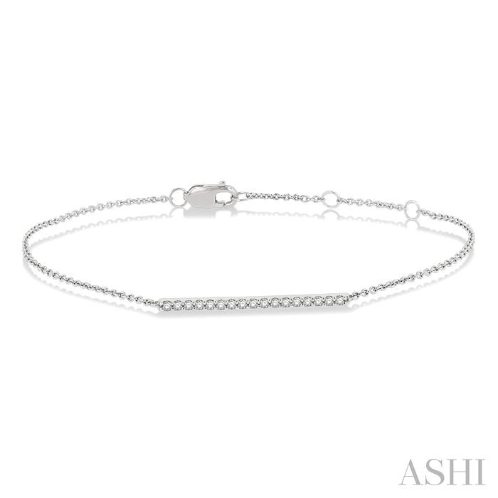 BAR PETITE DIAMOND FASHION CHAIN BRACELET