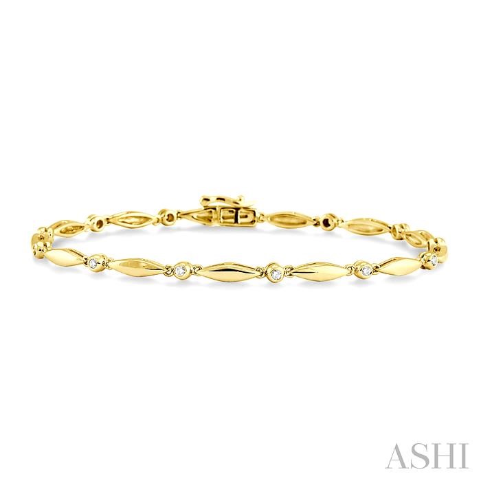 BOAT DIAMOND BRACELET