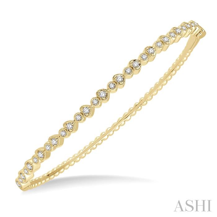 STACKABLE DIAMOND BANGLE