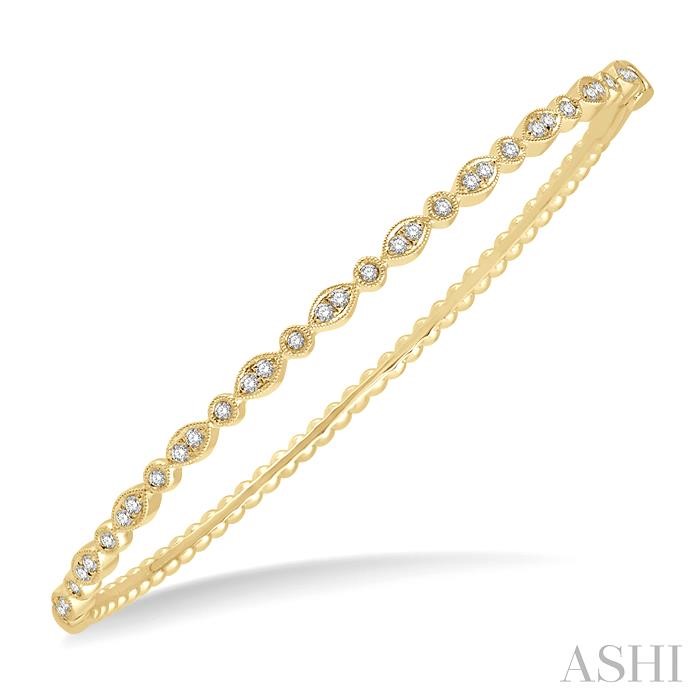 STACKABLE DIAMOND BANGLE