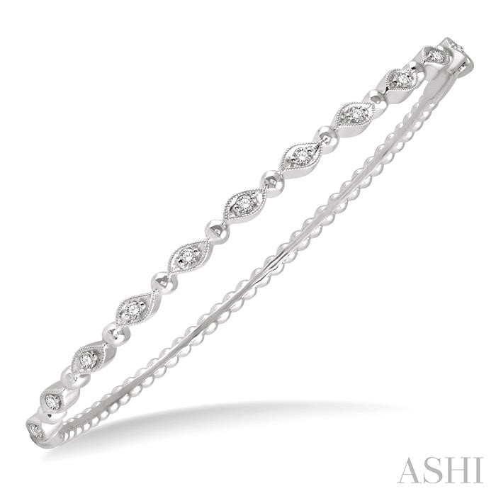 STACKABLE DIAMOND BANGLE