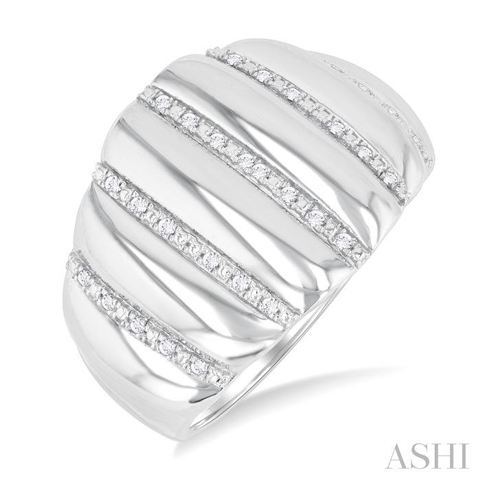 SILVER BOLD FASHION WIDE BAND