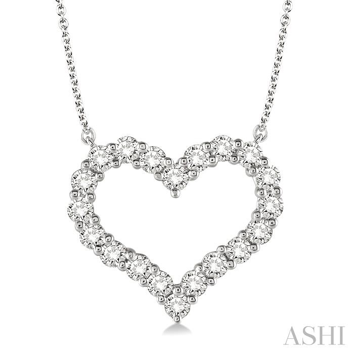 HEART SHAPE DIAMOND PENDANT