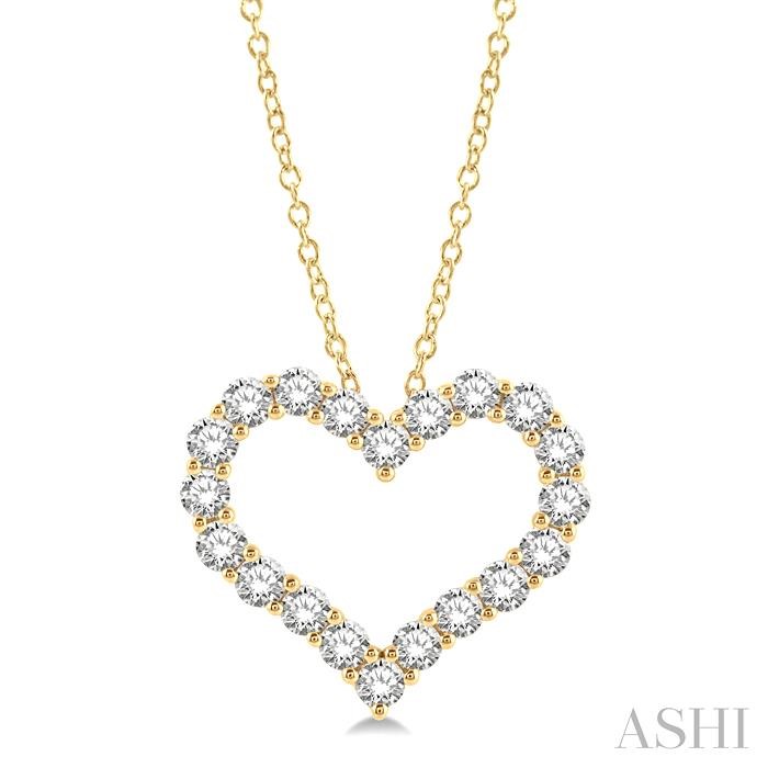 HEART SHAPE DIAMOND PENDANT