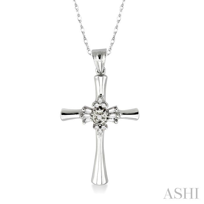 CROSS DIAMOND PENDANT