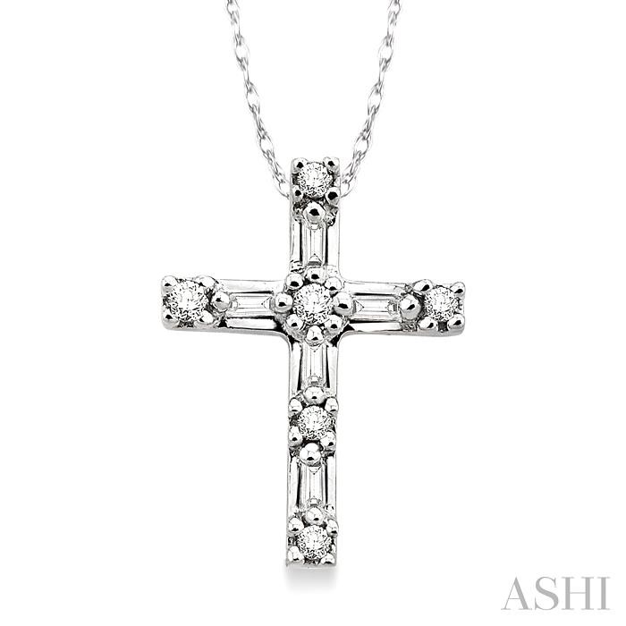 CROSS DIAMOND PENDANT